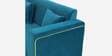 Comfy Couch LHS Sectional 6 Seater Sofa In Teal Green Color