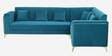 Comfy Couch LHS Sectional 6 Seater Sofa In Teal Green Color