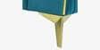 Comfy Couch LHS Sectional 6 Seater Sofa In Teal Green Color