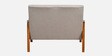Conolly Fabric 2 Seater Sofa In Brown Colour