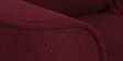 Conseja Fabric 2 Seater Sofa In Garnet Red Colour