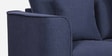 Conseja Fabric 2 Seater Sofa In Navy Blue Colour
