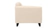 Convi Leatherette 3 Seater Sofa in Lama Beige Colour