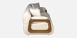 Corvin Fabric 3 Seater sofa with Wooden Armrests in Beige Colour