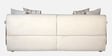 Corvin Fabric 3 Seater sofa with Wooden Armrests in Beige Colour