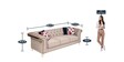 Cosmin Sofa 3 Seater in Beige Colour