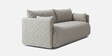 Cozy Chic Boucle 2 Seater Sofa In Grey Colour