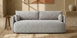 Cozy Chic Boucle 2 Seater Sofa In Grey Colour