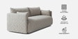 Cozy Chic Boucle 2 Seater Sofa In Grey Colour
