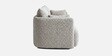 Cozy Chic Boucle 2 Seater Sofa In Grey Colour
