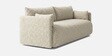 Cozy Chic Boucle 2 Seater Sofa In Soft Sand Colour