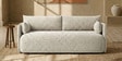 Cozy Chic Boucle 3 Seater Sofa In Cream Colour