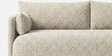 Cozy Chic Boucle 3 Seater Sofa In Cream Colour