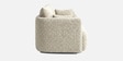 Cozy Chic Boucle 3 Seater Sofa In Cream Colour