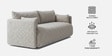 Cozy Chic Boucle 3 Seater Sofa In Grey Colour