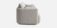 Cozy Chic Boucle 3 Seater Sofa In Grey Colour