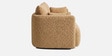 Cozy Chic Boucle 3 Seater Sofa In Mustard Colour