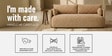 Cozy Chic Boucle 3 Seater Sofa In Mustard Colour