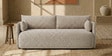 Cozy Chic Boucle 3 Seater Sofa In Soft Sand Colour