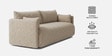 Cozy Chic Boucle 3 Seater Sofa In Soft Sand Colour
