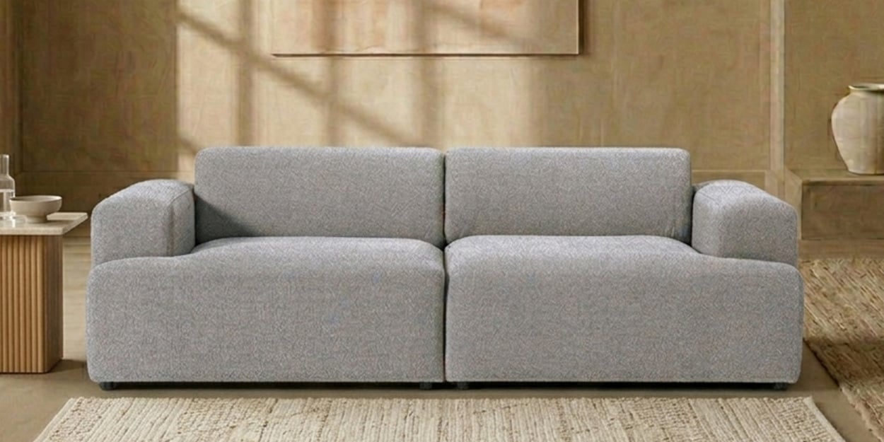 Comfort Haven 2 Seater Sofa In Dark Grey Color