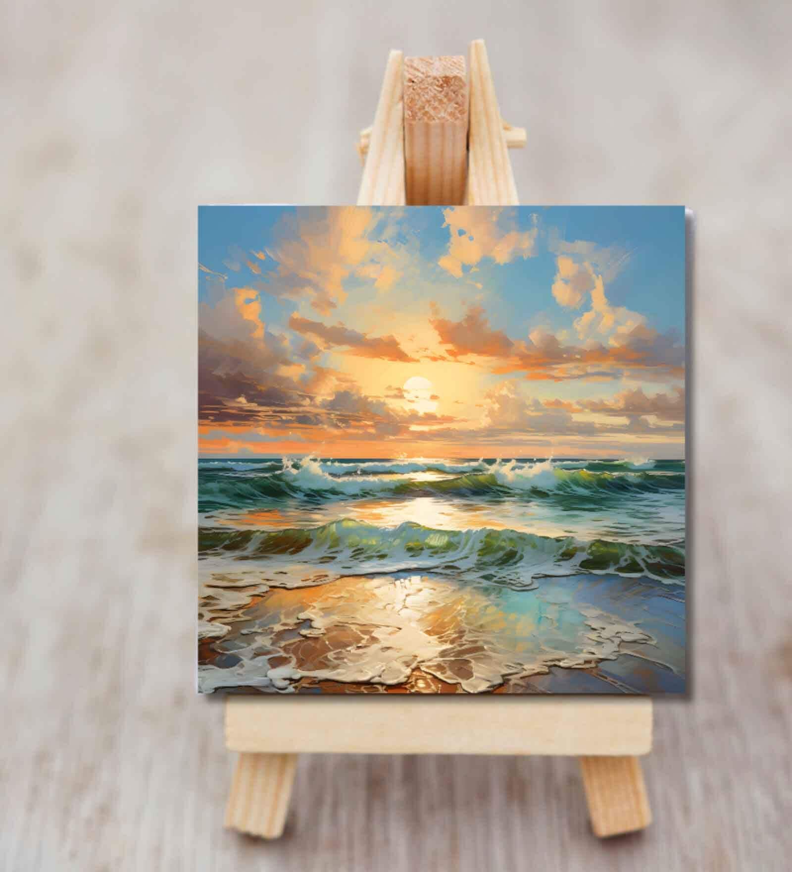Coastal Calm Mini Canvas Frame