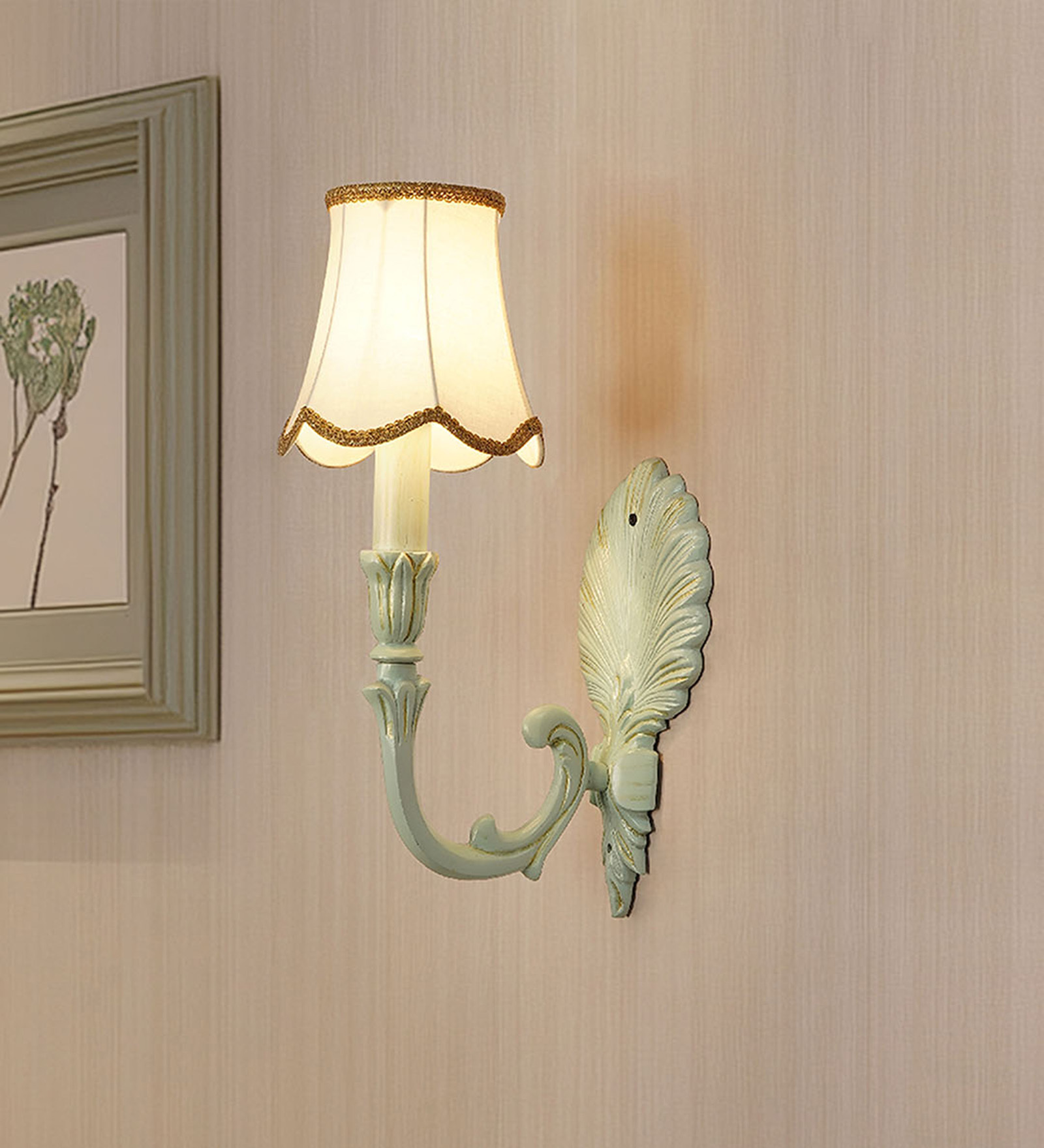 Coastal SeaShell Wall Sconce