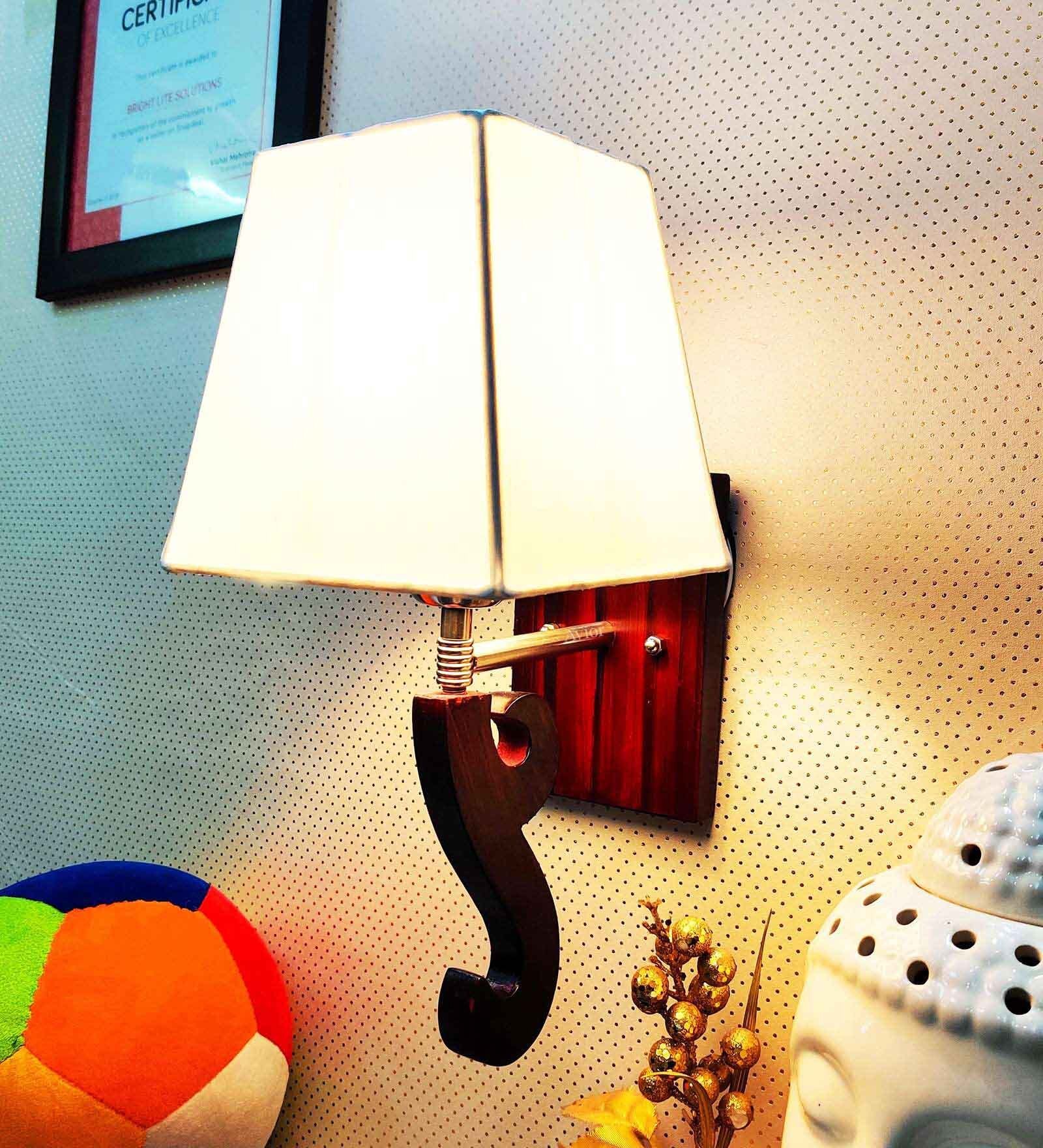 Colonial White Metal Wall Sconces