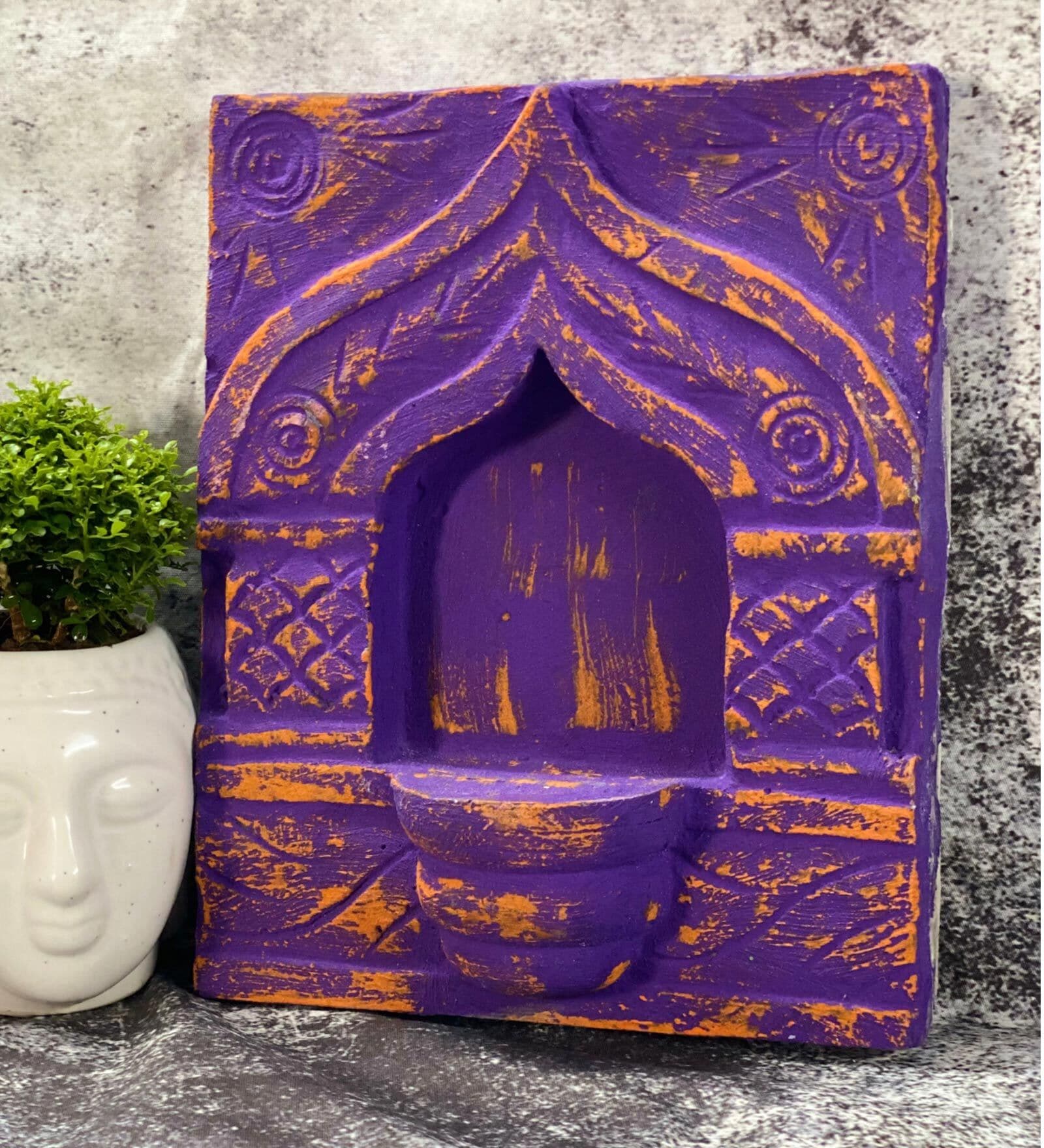 Colorful aesthetic Rajasthani Jharokha