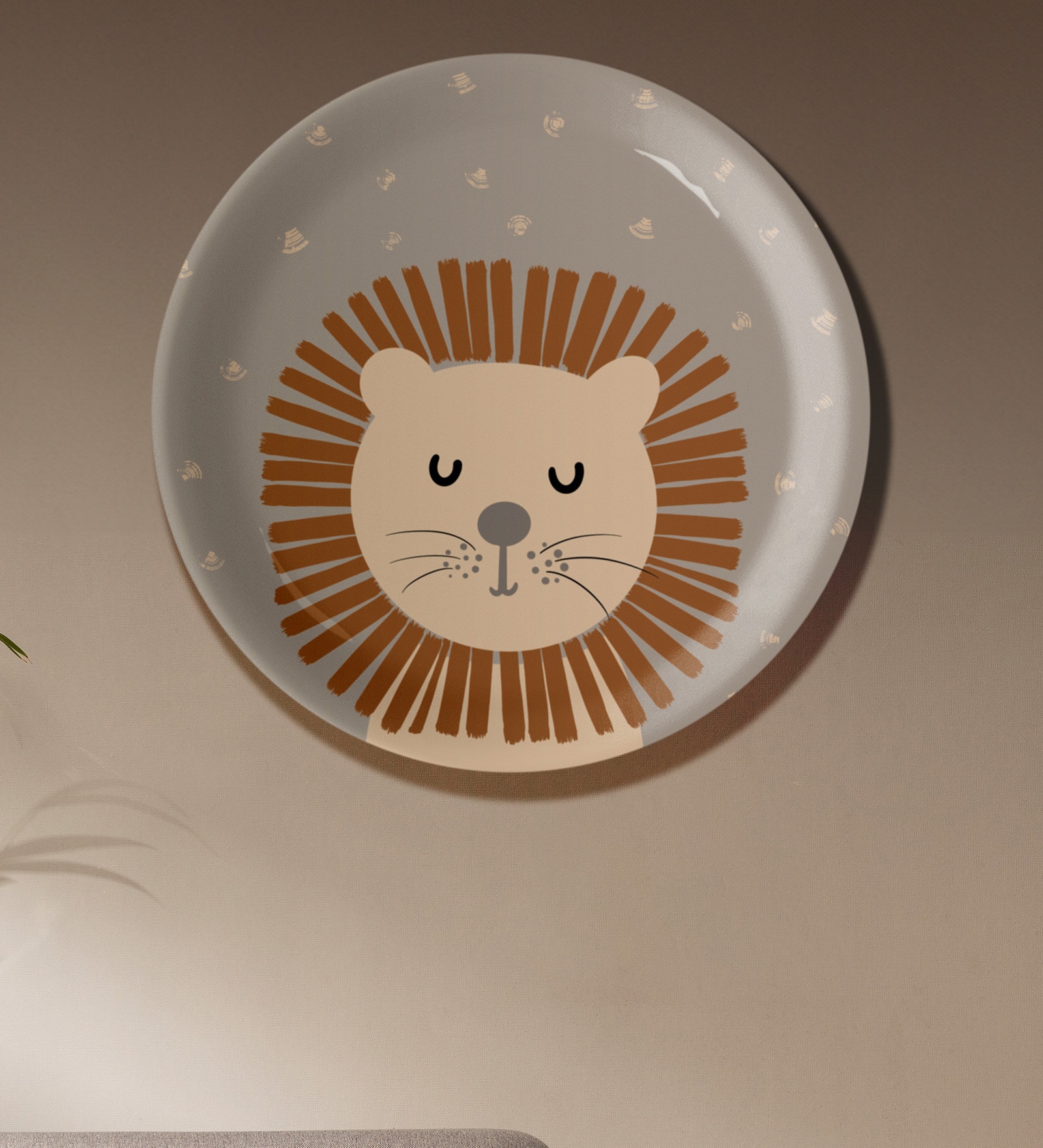 Colorful Companions Wall Plate