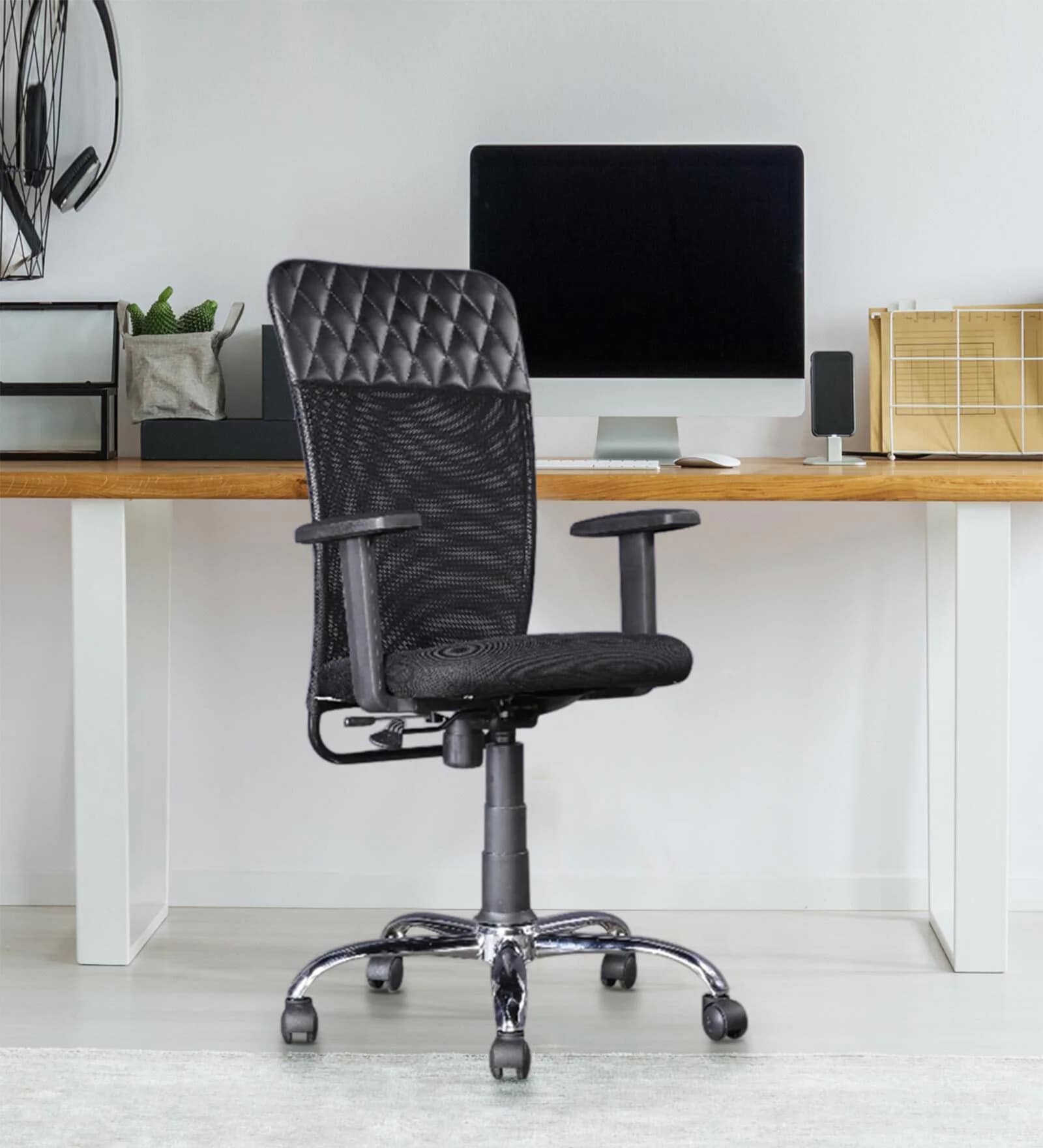 Comfora Office Chair In Black Colour Comfora Office Chair In Black Colour