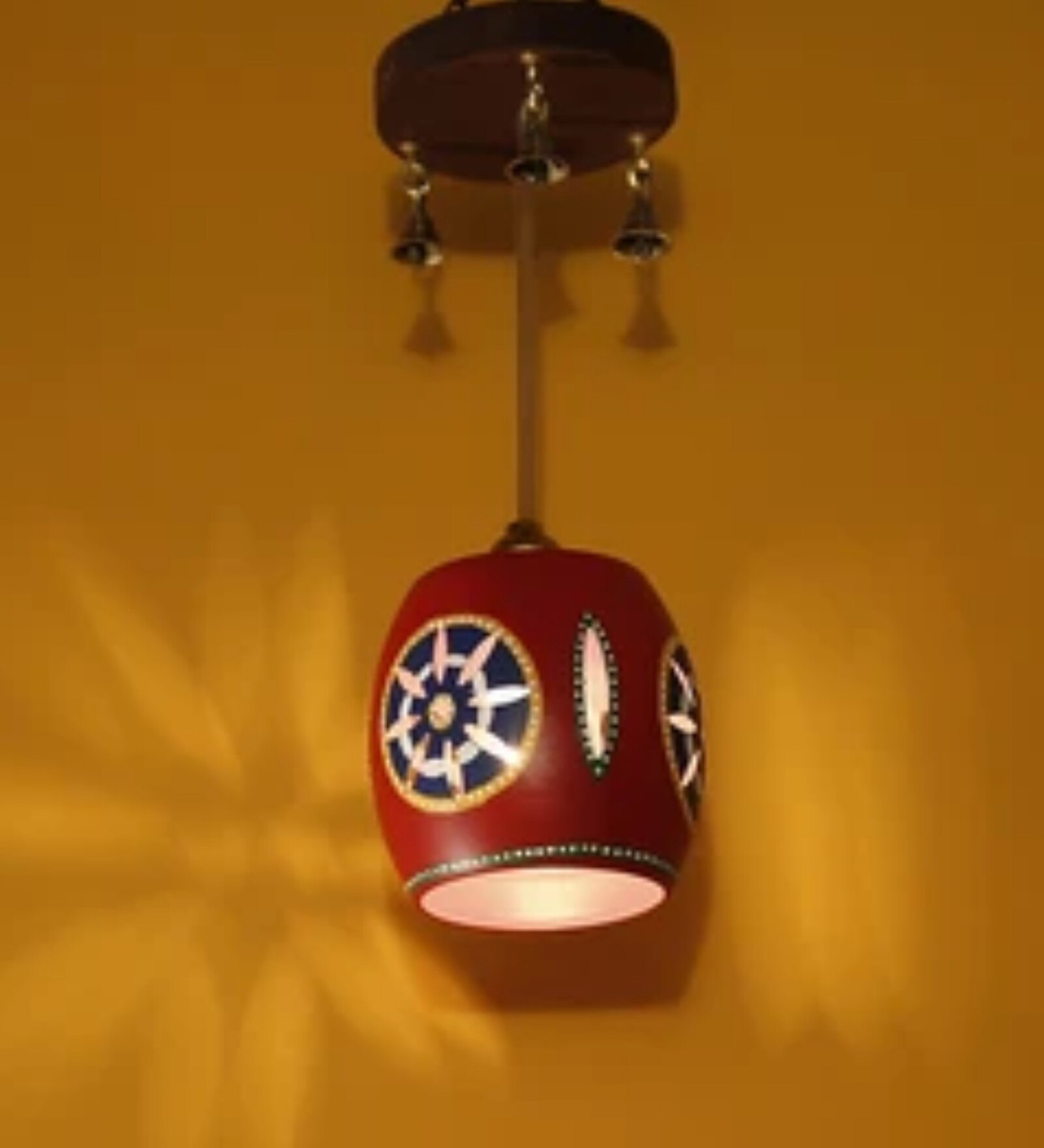 Prague Brown Teracotta Hanging Light