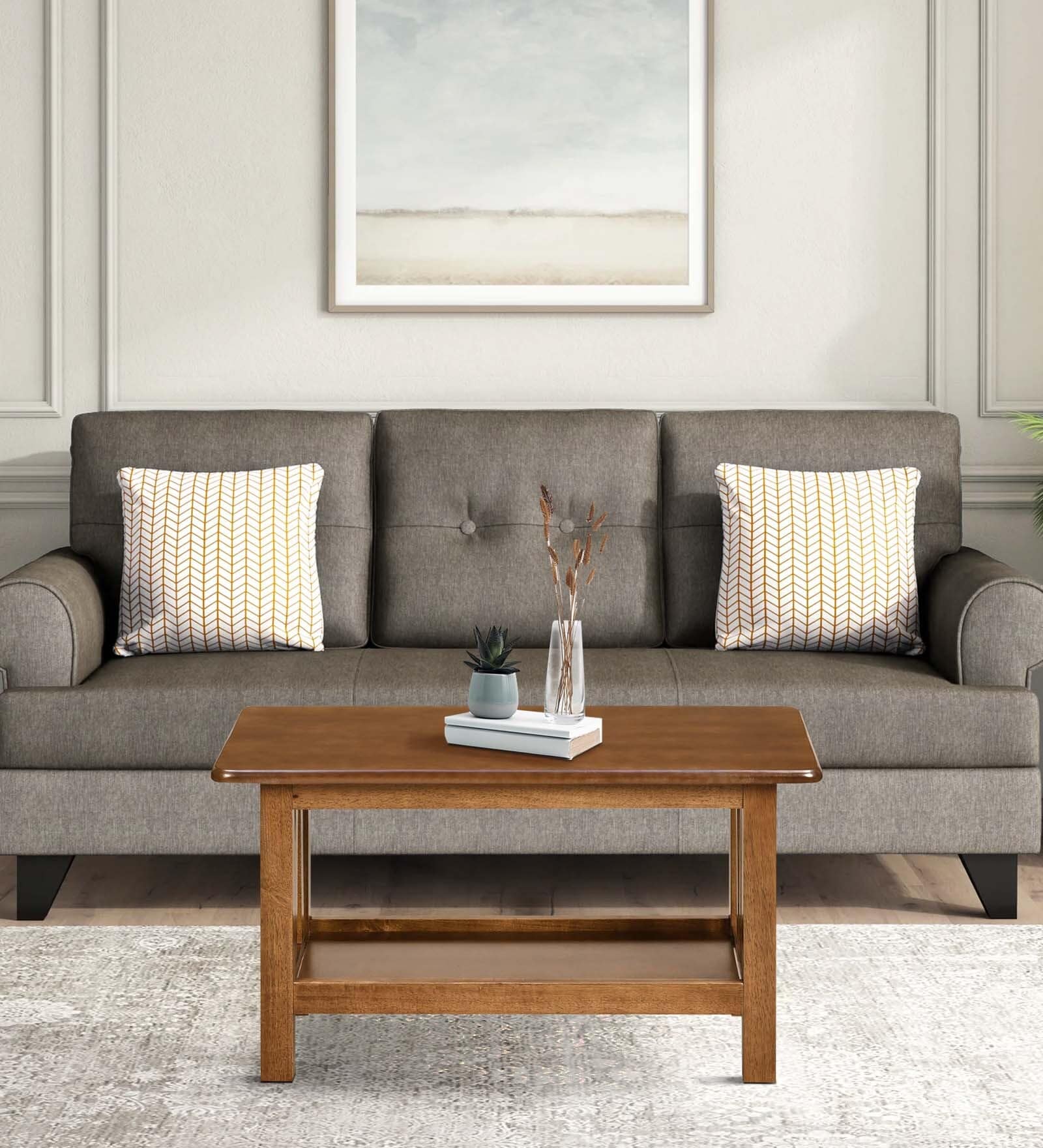 Conolly Coffee Table In Brown Finish