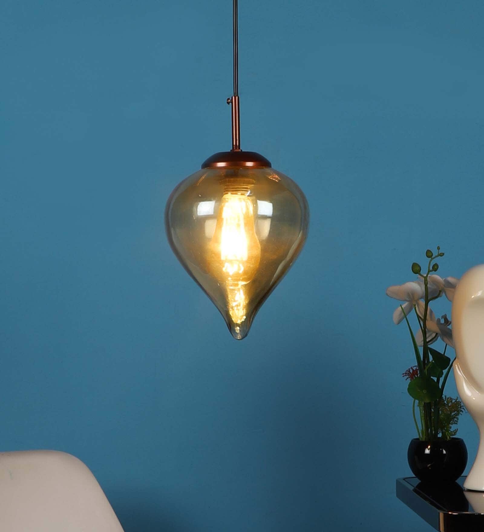 Ainaro Copper Iron Hanging Light