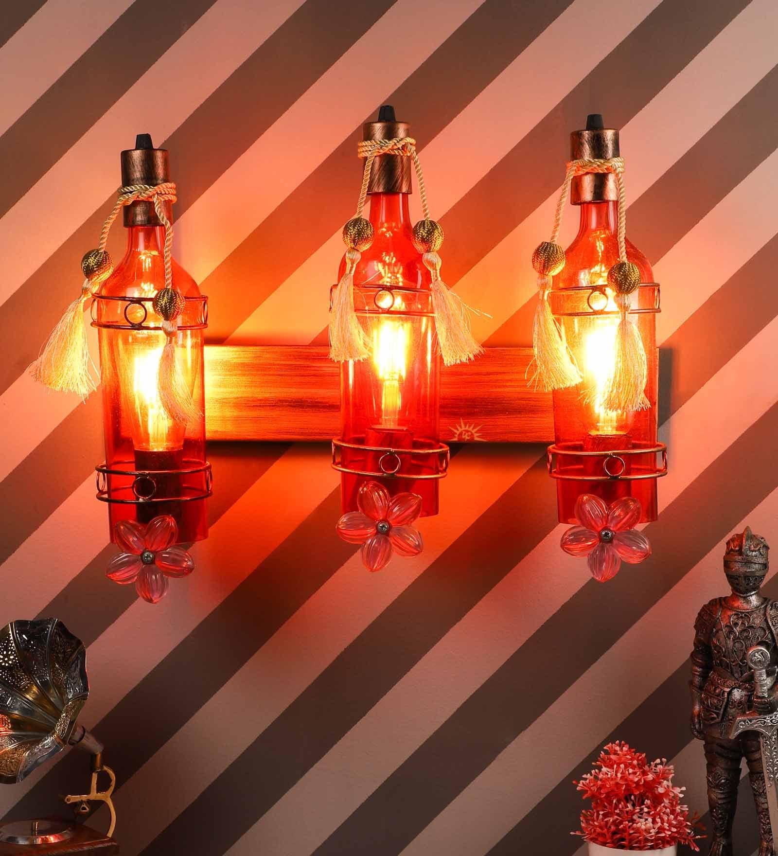 Paxton Wooden Novelty Wall Light (Copper Finish)