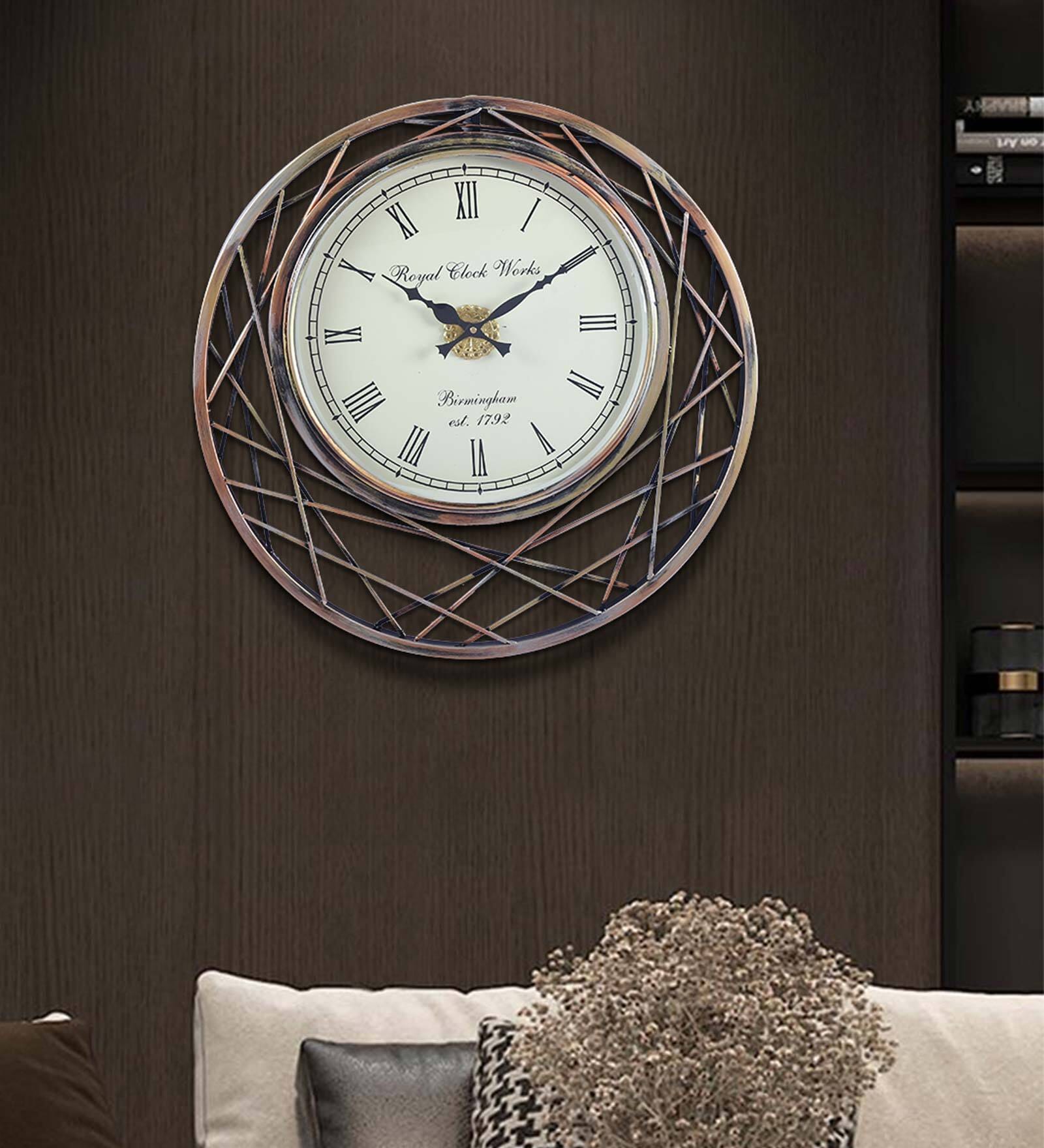 Hamilton Copper IRON Wall Clock