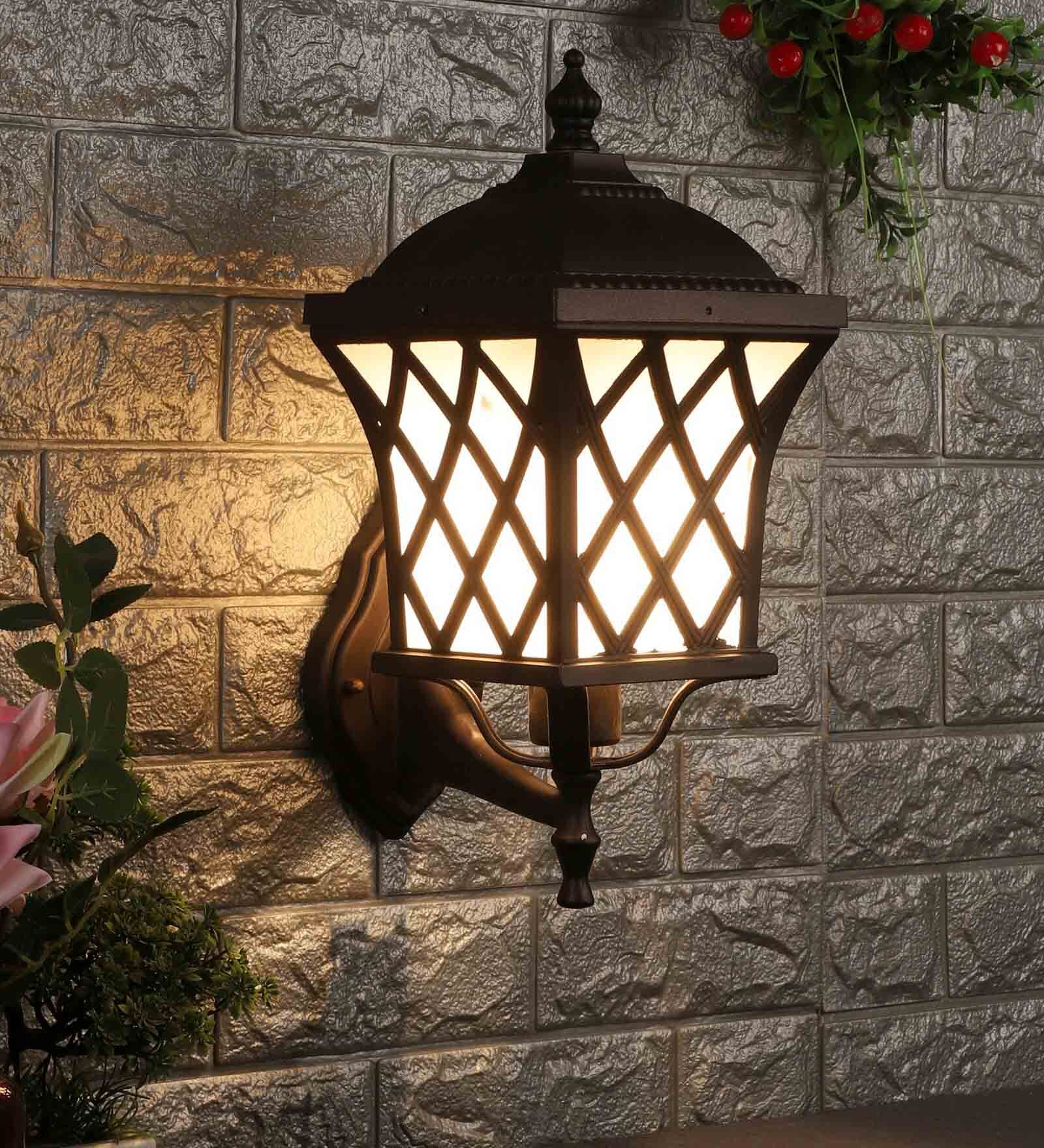 Copper Metal Wall Light