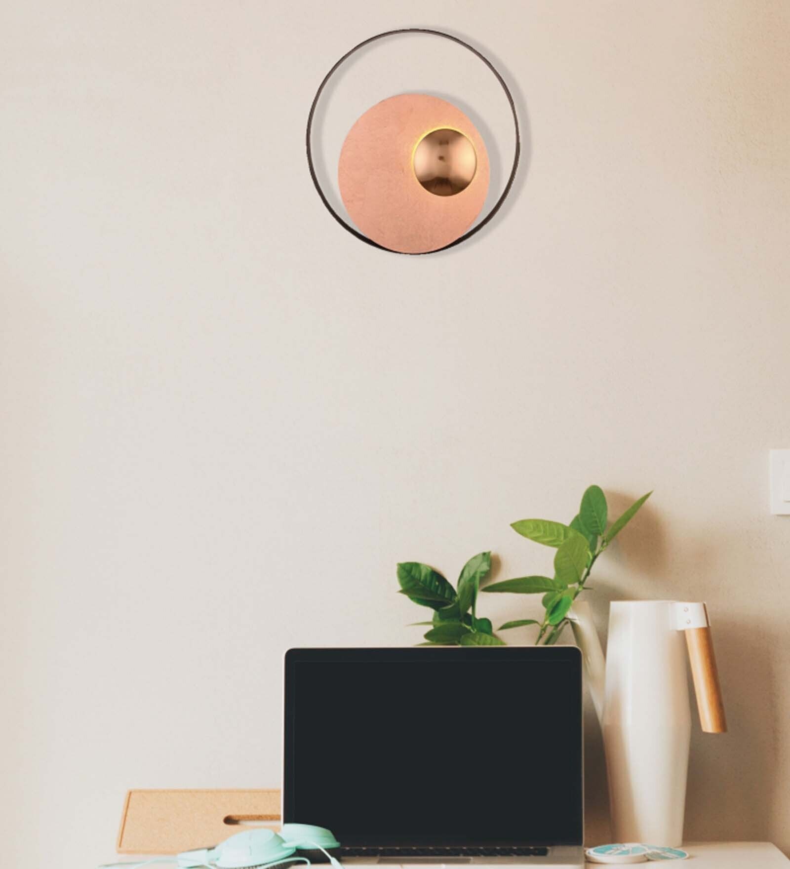 Lucea Copper Metal LED Wall Lights