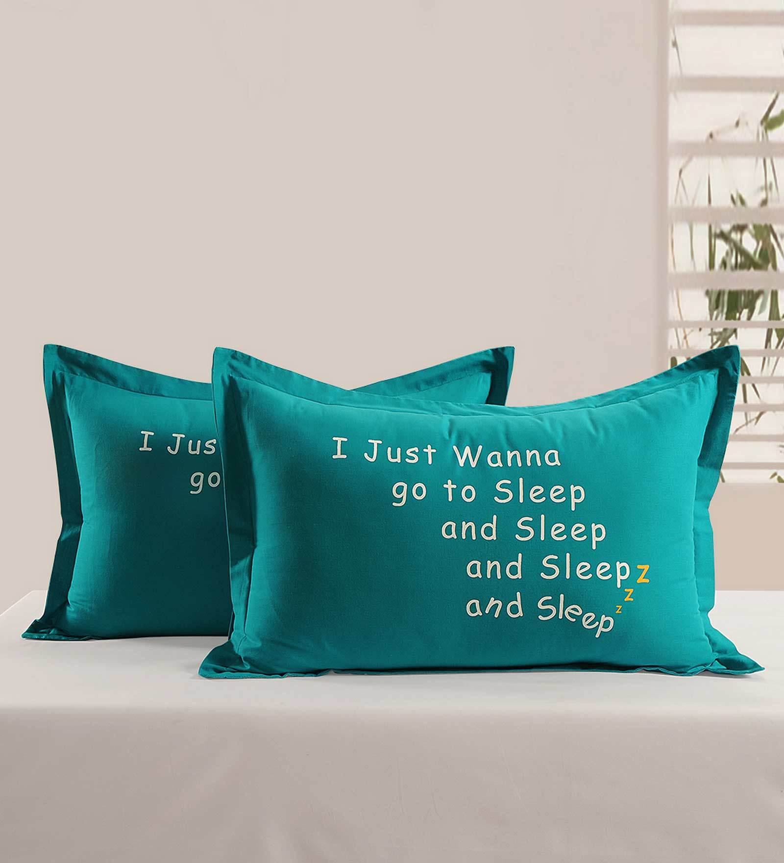 Buy Cotton 144TC 28x18 Inch Pillow Cover Set by Swayam at 45 OFF by