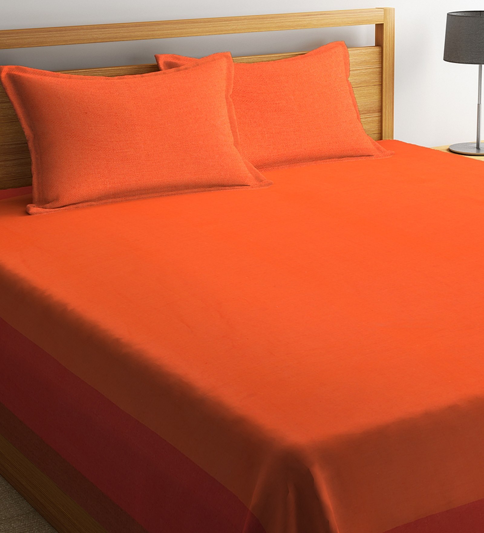 Buy Cotton 150 TC Double Bed Cover with 2 Pillow Covers by Neudis at 46