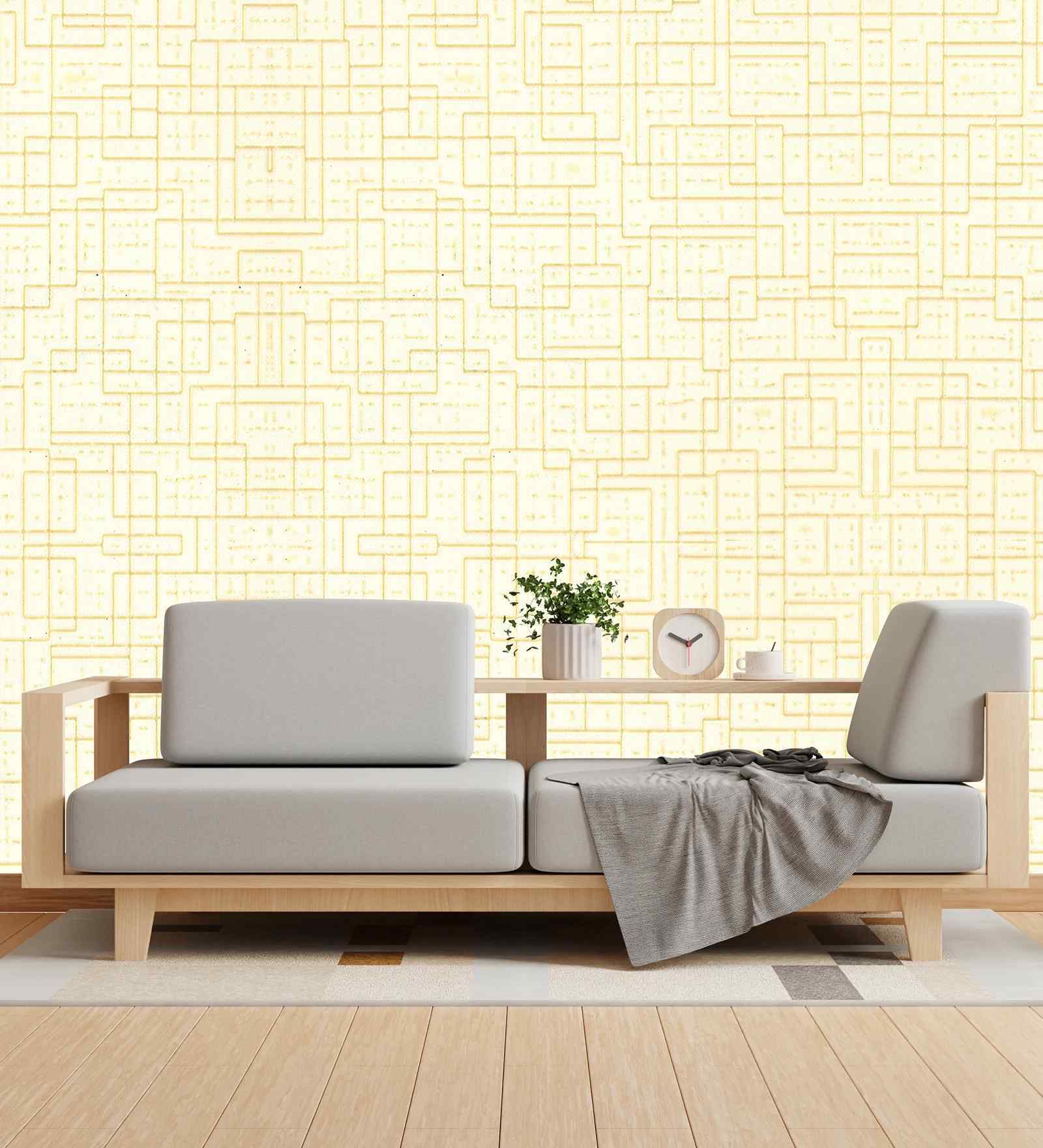 Cotton Cloth Design Subtle Elegance Modern Style Wallpaper
