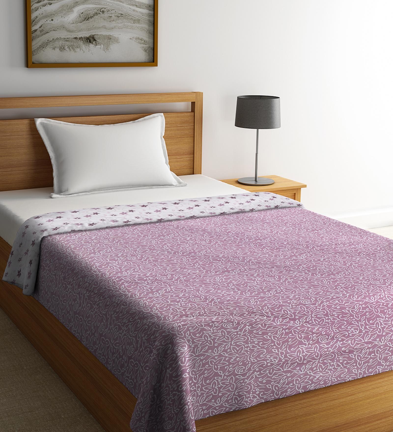 Cotton 250 GSM Ac Room Single Bed Comforter