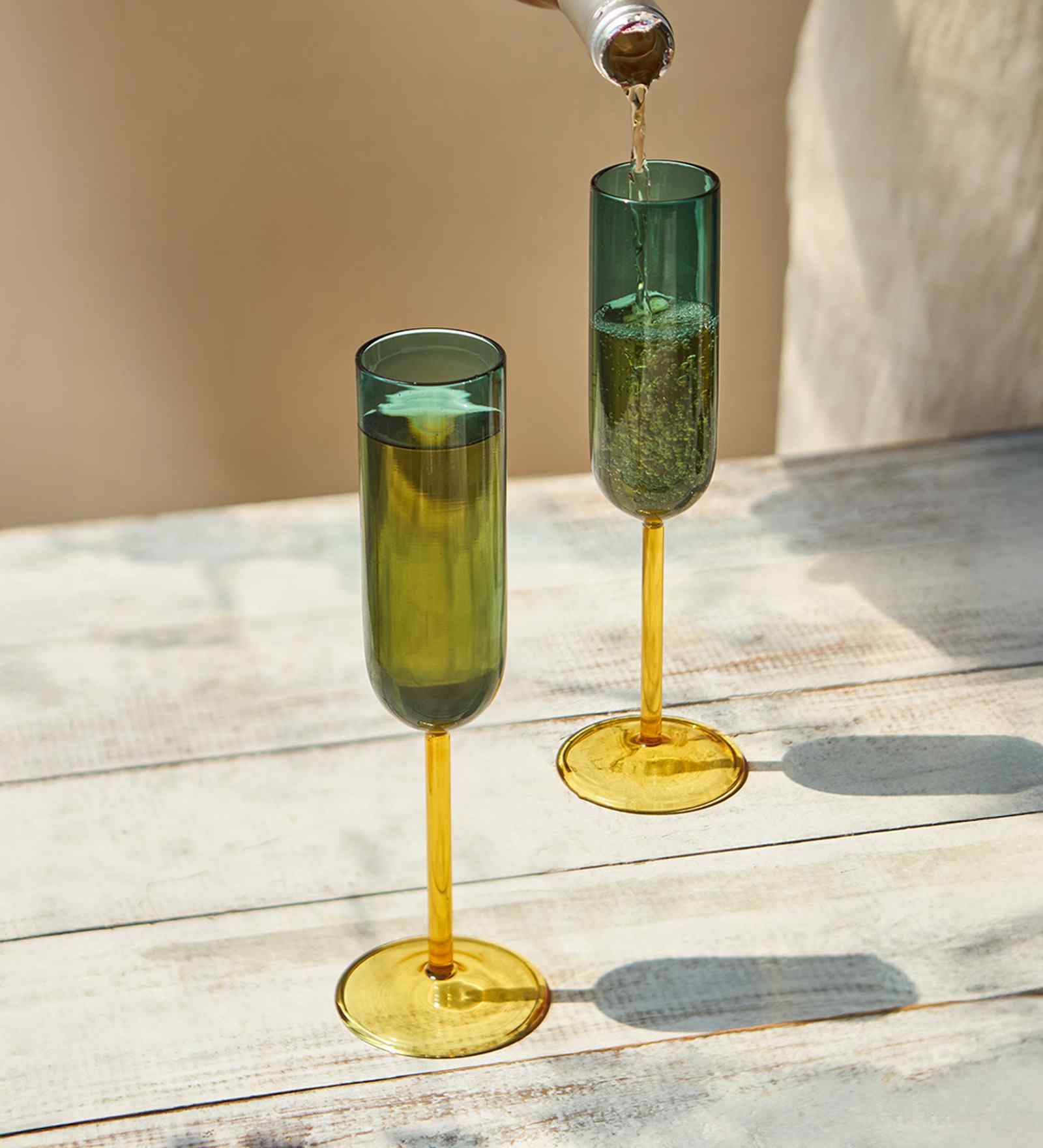 Cove Flute Glass Gift Set