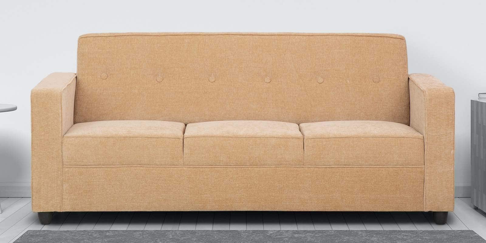 Affan 3 Seater Sofa in Beige Colour Affan 3 Seater Sofa in Beige Colour