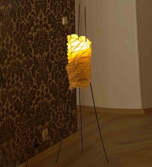 Cocoon Banana Fibre Floor Lamp