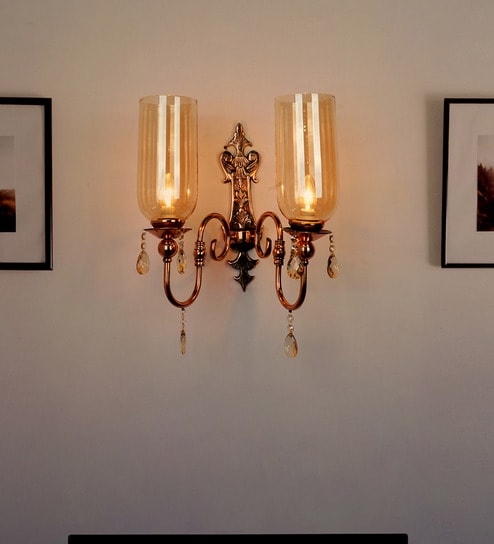 Copper Mild Steel and Aluminium Wall Light