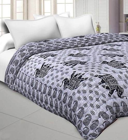 Cotton 200 GSM AC Room Double Bed Comforter