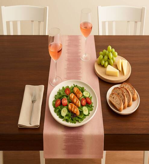 Cotton 72 x 13 Inches Table Runner