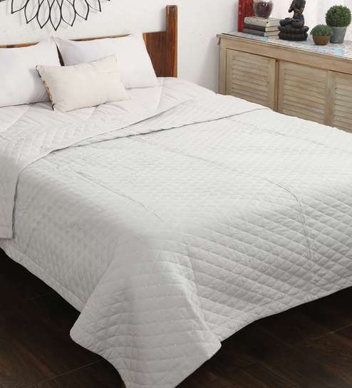 Buy Cotton Fill Double Bed Ac Comforter By Home Attire Online