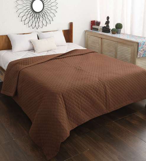 Buy Cotton Fill Double Bed Ac Comforter By Home Attire Online